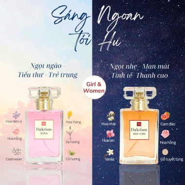 Set quà DALEFUM 2 chai nước hoa 30ml và tinh dầu thơm phòng 50ml 928.000 VNĐ 9 Set quà DALEFUM 2 chai nước hoa 30ml và tinh dầu thơm phòng 50ml 928.000 VNĐ 9
