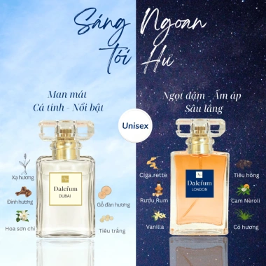 Set quà DALEFUM 2 chai nước hoa 30ml và tinh dầu thơm phòng 50ml 928.000 VNĐ 10 Set quà DALEFUM 2 chai nước hoa 30ml và tinh dầu thơm phòng 50ml 928.000 VNĐ 10