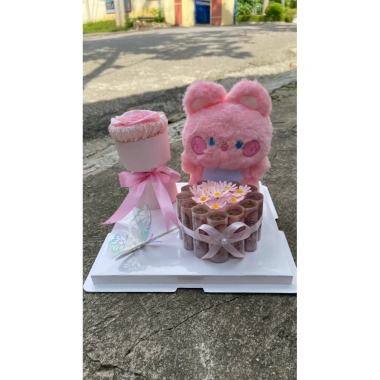 Set Quà Gấu Hoa Tiền Đáng Yêu – Giá 179k, Quà Sinh Nhật, 20/10, 8/3, 14/2, Noel