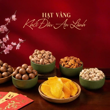 Set quà hạt 3 hũ 250g macca, hạt điều, dẻ cười, xoài sấy TANU NUTS – Quà tặng sang trọng, dinh dưỡng, giảm còn 339.000đ