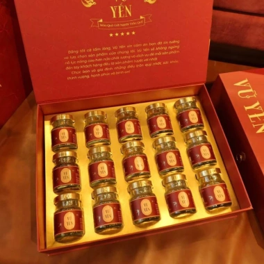 Set Quà Hộp Yến Sào Thượng Phẩm Vũ Yến Mix Vị – Giá Ưu Đãi 1,250,000₫ 5
