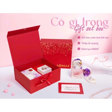 Set Quà Lễ Hội Twinkle Box Nước Hoa Nữ Armaf Club De Nuit 3 Món - 861k 7 Set Quà Lễ Hội Twinkle Box Nước Hoa Nữ Armaf Club De Nuit 3 Món - 861k 7