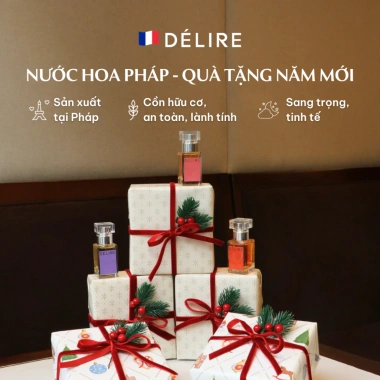Set Quà Nước Hoa Pháp Lãng Mạn, Sang Trọng - Quà Tặng Người Yêu, Sinh Nhật