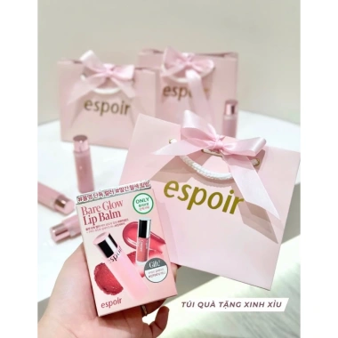 Set quà son Espoir: Son tint mini cam đào + Son dưỡng hồng đào - Giá chỉ 367k 2 Set quà son Espoir: Son tint mini cam đào + Son dưỡng hồng đào - Giá chỉ 367k 2