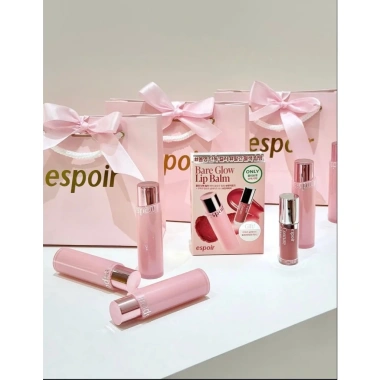Set quà son Espoir: Son tint mini cam đào + Son dưỡng hồng đào - Giá chỉ 367k