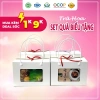 Set quà sức khỏe 8/3-14/2 - Hộp trà gạo lứt, cà gai leo, túi lọc - Giá 65.000 VND