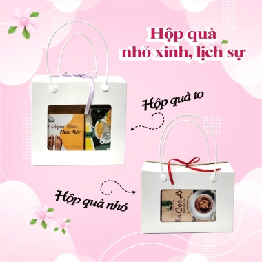 Set quà sức khỏe 8/3-14/2 - Hộp trà gạo lứt, cà gai leo, túi lọc - Giá 65.000 VND 2