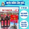 Set quà tặng 2 chai 0.5L Nước mắm Lâm Bão 27 Độ Đạm - Chính Hãng nút đỏ 54.500đ 2