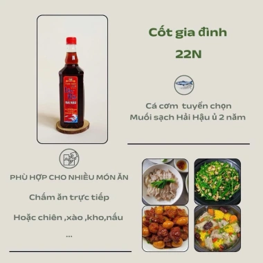 Set quà tặng 2 chai 0.5L Nước mắm Lâm Bão 27 Độ Đạm - Chính Hãng nút đỏ 54.500đ 7