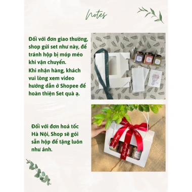 Set Quà Tặng 8/3 Hoả Tốc Treesy 6 Hũ Trà Thảo Mộc 200ml Thắt Nơ Giá ưu đãi 224k 2