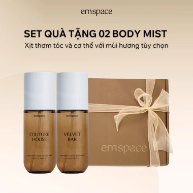 Set quà tặng 8/3 Mist xịt thơm tóc và cơ thể hương nước hoa Giá chỉ 613.000đ