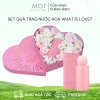 Set Quà Tặng 8/3 Nước Hoa M.O.I What Is Love 50ml và Hộp Hoa Sáp Trái Tim - Giá 899.000