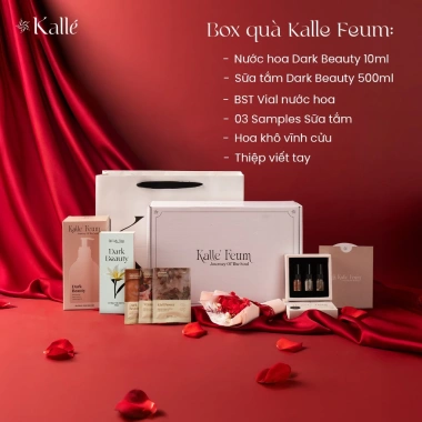Set Quà Tặng 8.3 Nước Hoa, Sữa Tắm Siêu Thơm, Túi Giấy và Thiệp - Giá chỉ 378.000đ Kalle Feum C 10