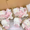 Set quà tặng bạn gái Hello Kitty - gấu bông, phụ kiện tóc, sinh nhật, thiếu nhi 65k 6