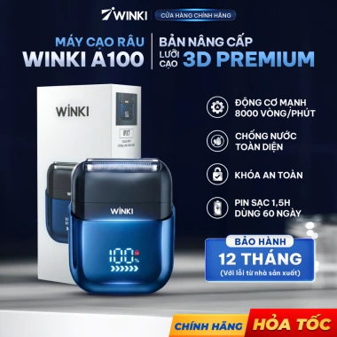Set quà tặng bạn trai máy cạo râu Winki hộp - Quà sinh nhật sang trọng 455.000₫
