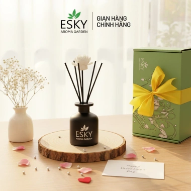 Set Quà Tặng Cao Cấp ESKY Aroma Garden 50ml Tinh Dầu Cắm Que Cho Sinh Nhật Nam Nữ Set Quà Tặng Cao Cấp ESKY Aroma Garden 50ml Tinh Dầu Cắm Que Cho Sinh Nhật Nam Nữ