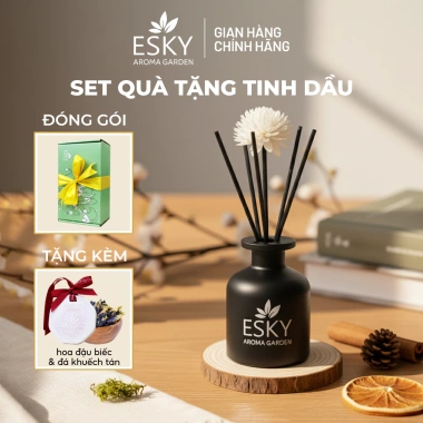 Set Quà Tặng Cao Cấp ESKY Aroma Garden 50ml Tinh Dầu Cắm Que Cho Sinh Nhật Nam Nữ 2 Set Quà Tặng Cao Cấp ESKY Aroma Garden 50ml Tinh Dầu Cắm Que Cho Sinh Nhật Nam Nữ 2