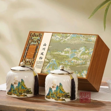 Set Quà Tặng Cao Cấp Trà Long Chiết Giang – Dư Vị Ngọt Bùi, Hương Thơm Đậm, Quà Tết 1.339.000₫