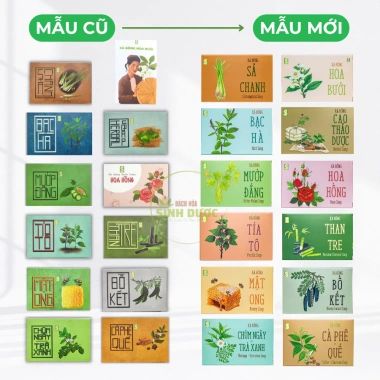 Set quà tặng Combo 4 bánh xà bông HTX Sinh Dược - Xà phòng thảo dược, phù hợp 8/3, 14/2, Noel, giảm còn 145.000đ 2