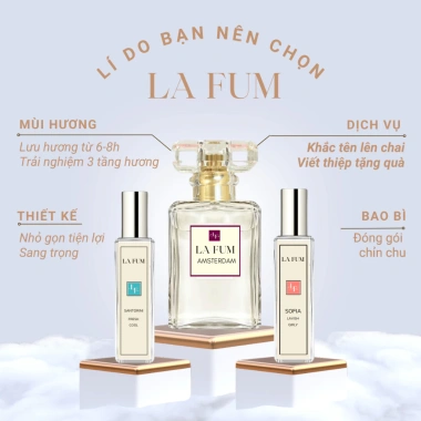 Set quà tặng DALEFUM: Nước hoa 30ml + Tinh dầu thơm phòng 50ml - Sang trọng, giá ưu đãi 578k 6