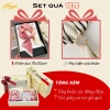Set quà tặng khăn lụa HUMI sang trọng - quà mẹ, bạn gái, cô giáo lễ 8/3 và Noel, giảm giá 240k 2