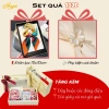 Set quà tặng khăn lụa HUMI sang trọng - quà mẹ, bạn gái, cô giáo lễ 8/3 và Noel, giảm giá 240k 6