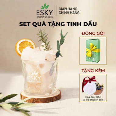 Set Quà Tặng Ly Đá Khuếch Tán Tinh Dầu 12 Mùi ESKY AROMA GARDEN – Chỉ 319.000đ 2 Set Quà Tặng Ly Đá Khuếch Tán Tinh Dầu 12 Mùi ESKY AROMA GARDEN – Chỉ 319.000đ 2