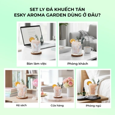Set Quà Tặng Ly Đá Khuếch Tán Tinh Dầu 12 Mùi - Quà Sinh Nhật Nam Nữ 319.000 VND 8 Set Quà Tặng Ly Đá Khuếch Tán Tinh Dầu 12 Mùi - Quà Sinh Nhật Nam Nữ 319.000 VND 8