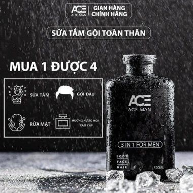 Set quà tặng nam giới ACEMAN MEN LÌ 3 món chăm sóc cá nhân - Giảm giá 75.000đ 10