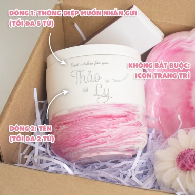 Set Quà Tặng Nến Thơm Sáp Lót Ly Hồng - Nến Cao Cấp, Trang Trí, Thơm Phò - 199k 4