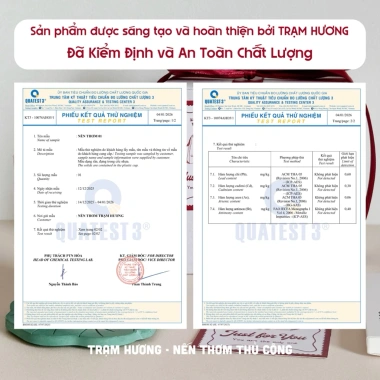 Set Quà Tặng Nến Thơm Trạm Hương - Valentine 8/3, Giảm giá 22% - 187k