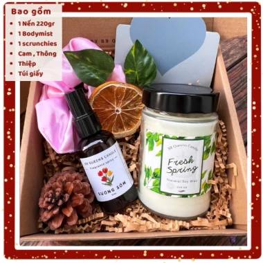 Set Quà Tặng Nên Thơm và Socola BB Queens - Valentine, Sinh Nhật, Kỷ Niệm, Giảm Giá 20% - 159k