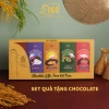 Set Quà Tặng Nón Lá Truyền Thống Cao Cấp Mix 5 Vị Socola FIGO Quà Doanh Nghiệp Sinh Nhật Lễ Kỉ Niệm Giá Ưu Đãi 10