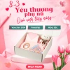 Set Quà Tặng Nữ: Máy Massage Bụng Kinh Unicare Giảm Đau, Chườm Ấm, Giá 395k