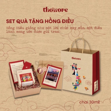 Set Quà Tặng Nước Hoa Thơmore HỒNG ĐIỀU EDP 30ml - Dầu Thơm Lưu Hương 8‑12h Unisex 833.333₫