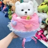 Set Quà Tặng Sinh Nhật 2 trong 1 Bó Hoa Gấu Bông Lena Dâu Lotso Thỏ Cao Cấp 155k 2