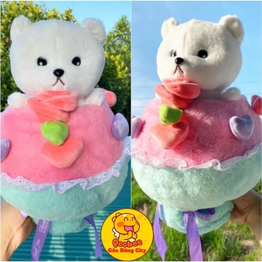 Set Quà Tặng Sinh Nhật 2 trong 1 Bó Hoa Gấu Bông Lena Dâu Lotso Thỏ Cao Cấp 155k 3 Set Quà Tặng Sinh Nhật 2 trong 1 Bó Hoa Gấu Bông Lena Dâu Lotso Thỏ Cao Cấp 155k 3