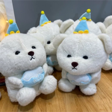 Set Quà Tặng Sinh Nhật Gấu Trắng Đội Mũ - Quà Bạn Bè 20/10, 8/3 Giá 60k 2 Set Quà Tặng Sinh Nhật Gấu Trắng Đội Mũ - Quà Bạn Bè 20/10, 8/3 Giá 60k 2