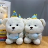 Set Quà Tặng Sinh Nhật Gấu Trắng Đội Mũ - Quà Bạn Bè 20/10, 8/3 Giá 60k 7