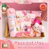 Set quà tặng sinh nhật người yêu Valentine 8/3, hộp quà, túi xách, bộ trang điểm cơ bản đầy đủ 79.000 VND