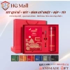 Set Quà Tặng Sổ Bút Ký + Bình Giữ Nhiệt Cảm Ứng (Họa Tiết) - Khắc Laser, Quà Doanh Nghiệp HG MALL