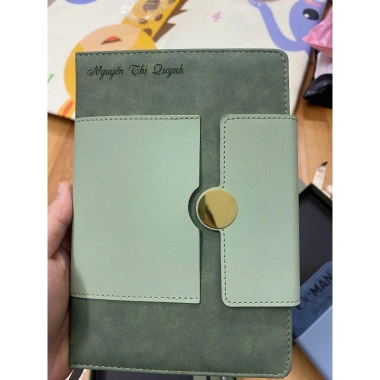 Set Quà Tặng Sổ Da A5 và Bút Mực Cao Cấp Khắc Tên - Quà Doanh Nhân, Sếp, Thầy Cô, Giá 189.000 VND