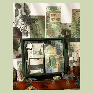 Set quà tặng sổ tay handmade giấy vintage phong cách cổ điển, giá chỉ 138.999đ