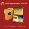 Set Quà Tặng Tết Cà Phê Real Bean 250g và Phin Nhôm và Ly Sứ Giảm tới 350k 2