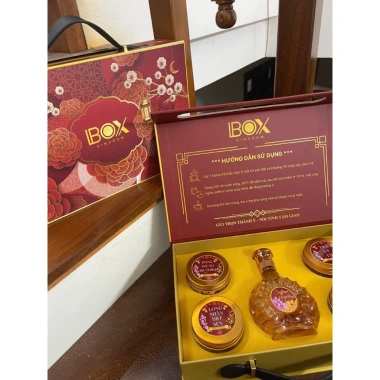 Set Quà Tặng Tết Thảo Mộc BOX KINGDOM Sang Trọng Ngũ Vị Cao Cấp - Giá 499k 3