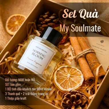Set Quà Tặng Tinh Dầu Mizuki Aroma - Hương Lãng Mạn Valentine, 8/3 - Giá 320.000₫