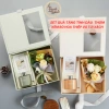 Set quà tặng tinh dầu thơm phòng và bó hoa sáp 4 màu sang trọng lịch sự, giảm giá còn 95.000 VND
