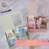 Set quà tặng tinh dầu thơm phòng và bó hoa sáp 4 màu sang trọng lịch sự, giảm giá còn 95.000 VND 2