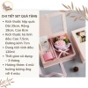 Set quà tặng tinh dầu thơm phòng và bó hoa sáp 4 màu sang trọng lịch sự, giảm giá còn 95.000 VND 5