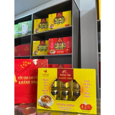Set quà tặng tổ yến trưng sẵn 100% Khánh Hòa + Đông trùng hạ thảo 42% - 390.000₫ 5